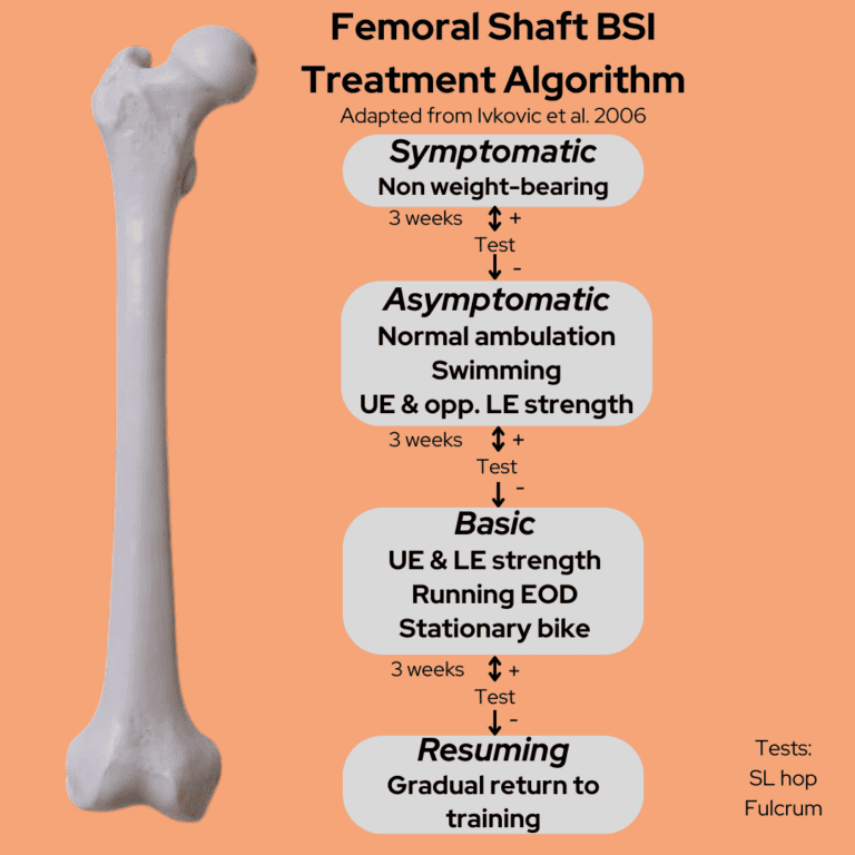 Femoral Shaft BSI Treatment Algorithm Flowchart